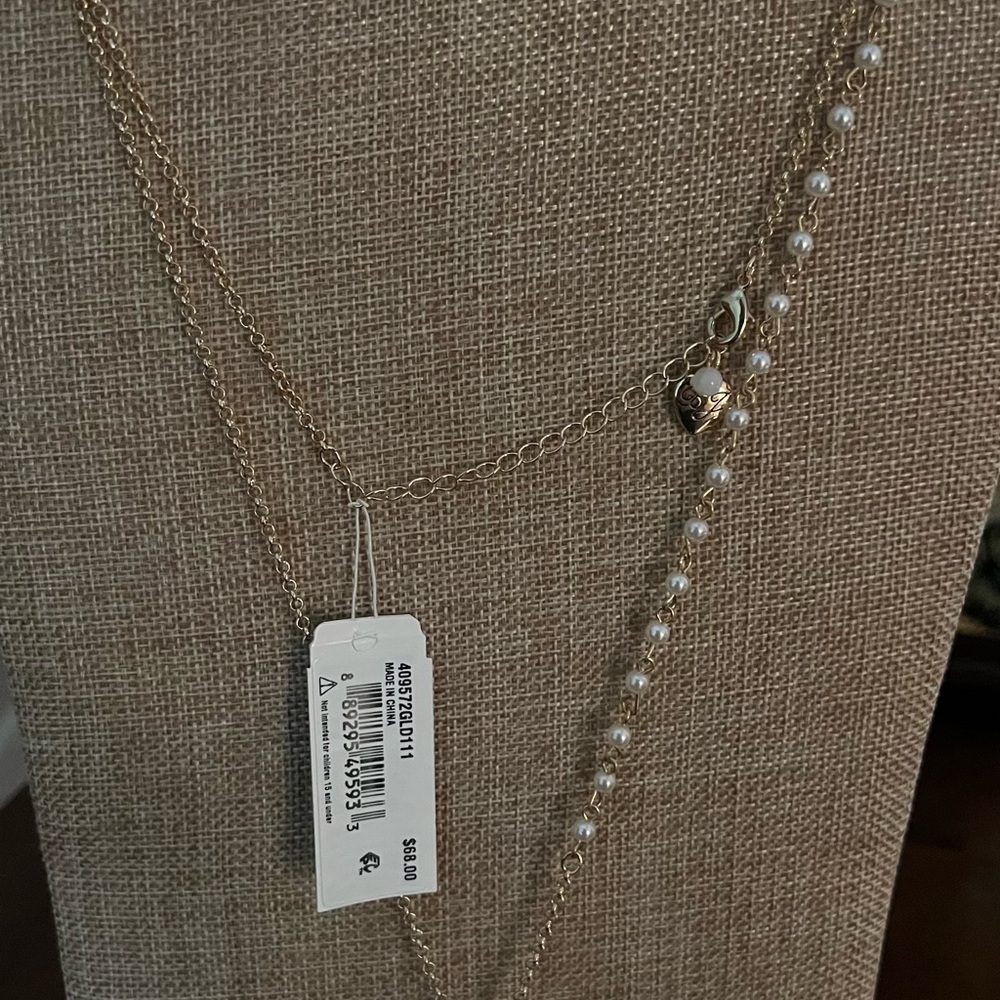 Betsy Johnson Owl Pendant Necklace.Black & Silver.Brand new with tags. - Picture 4 of 10